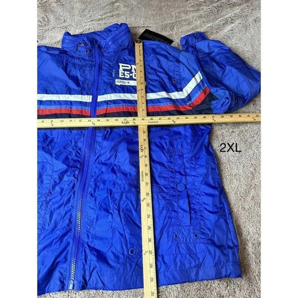 Parish Nation Mens Jacket Blue Full Zip Blue - Picture 5 of 16